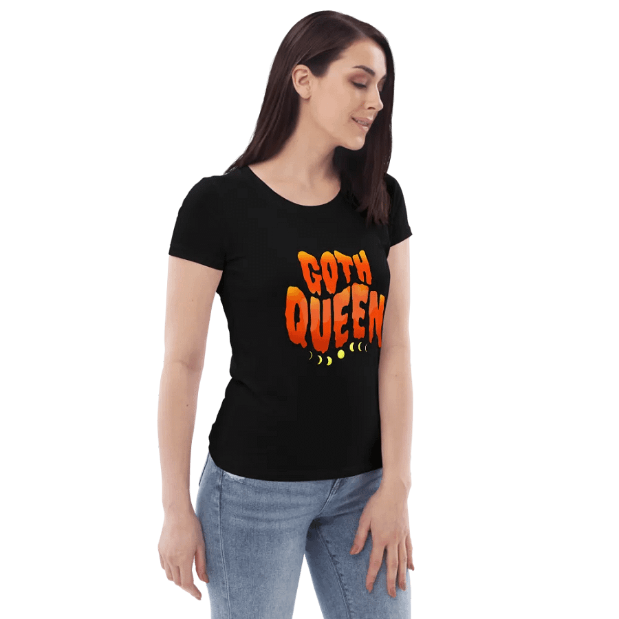 Goth Queen: Women's Fitted Eco Tee product image (7)