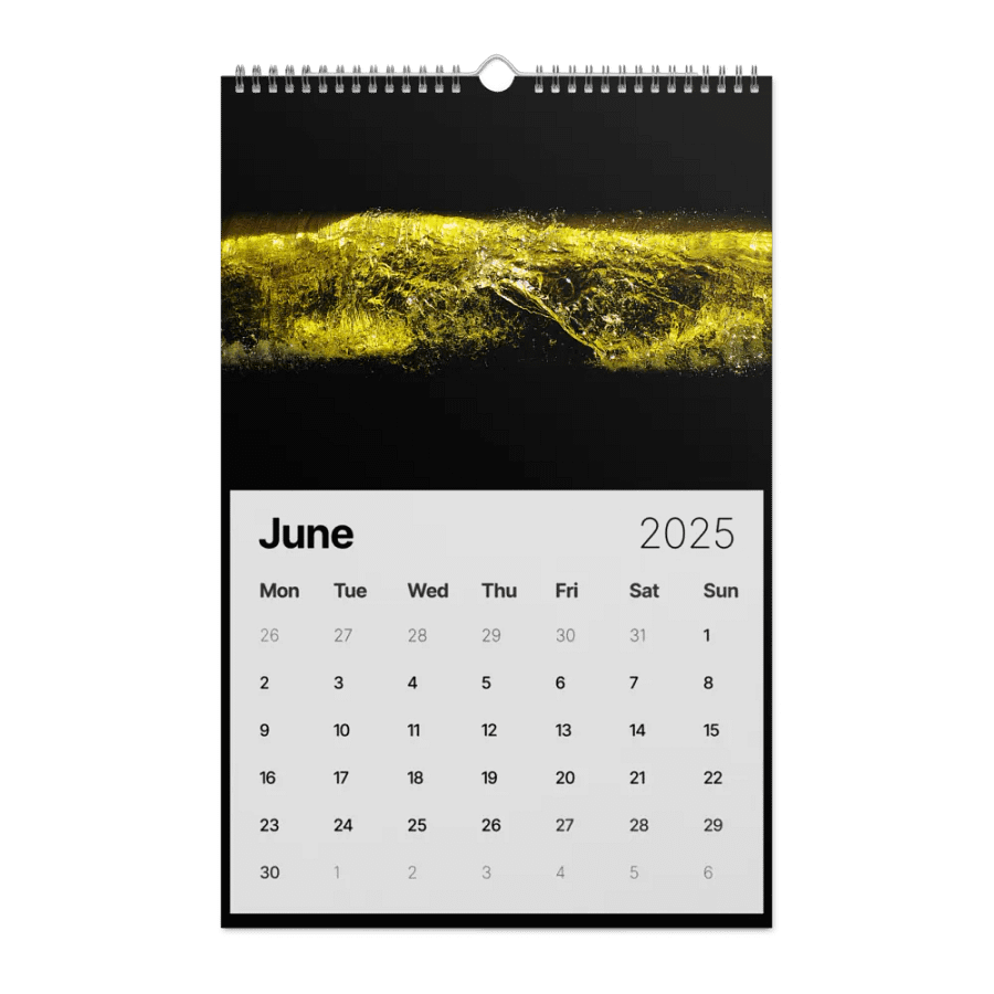 Waves 2025 Calendar product image (7)