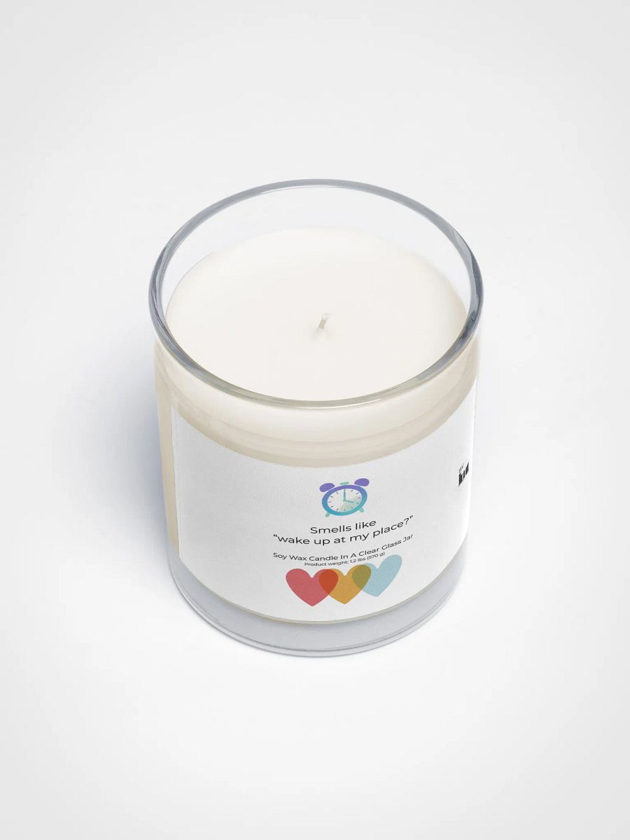 Scented "Wake Up at my Place?" Soy Candle product image (3)