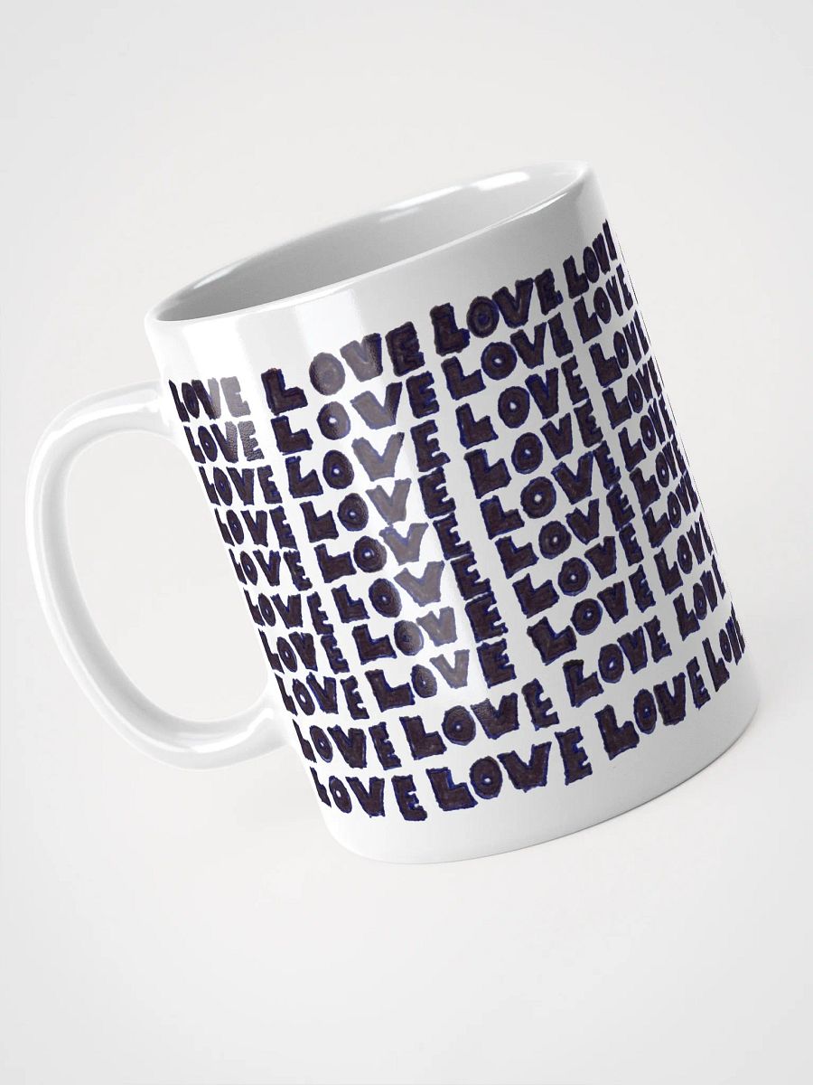 Love White Glossy Mug product image (3)
