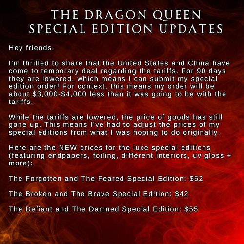 DRAGON QUEEN SPECIAL EDITION UPDATE!