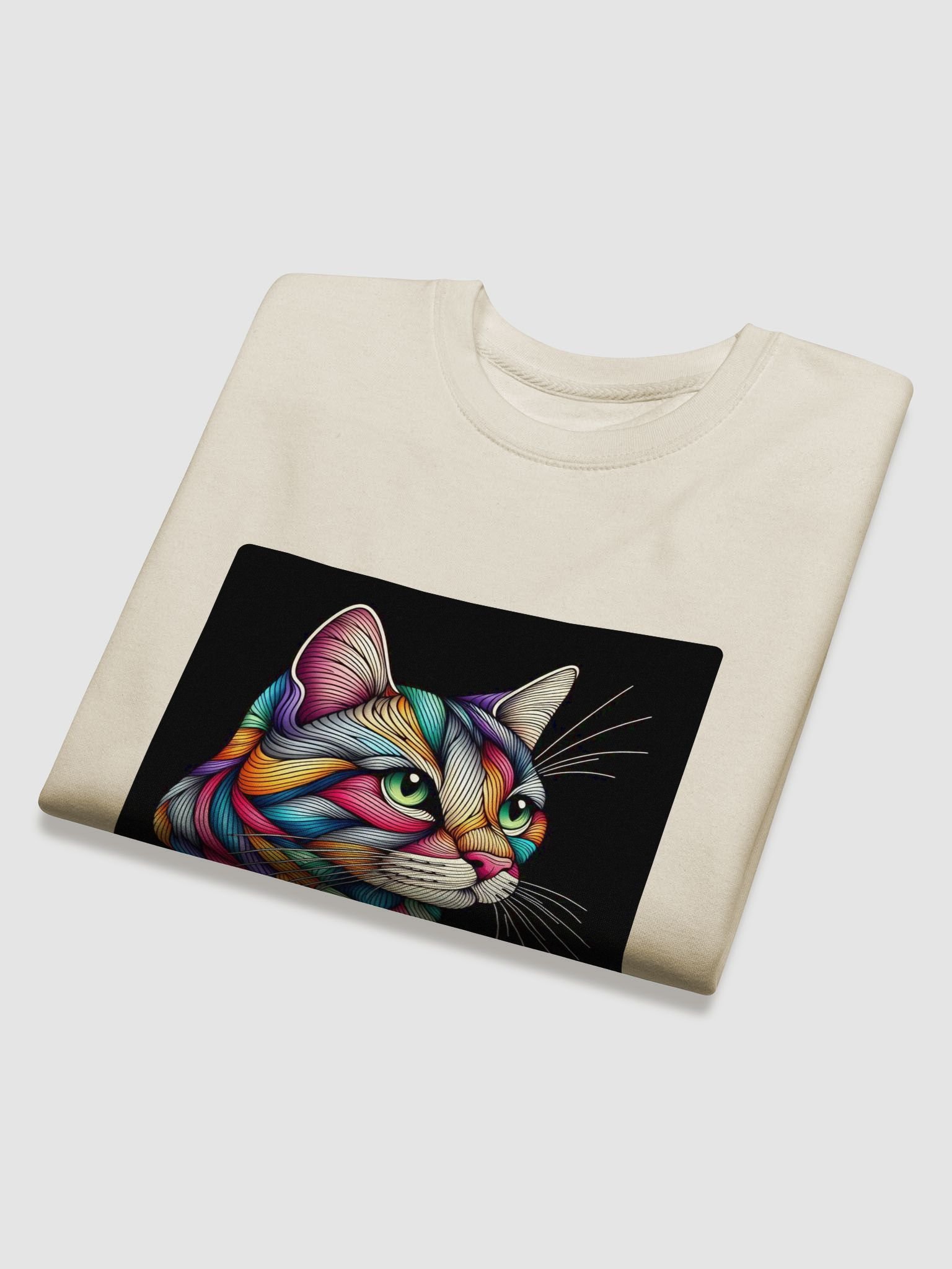 Vibrant Feline Dreams Sweatshirt product image (18)
