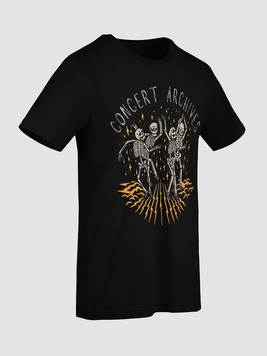 Dancing Skeletons Unisex T-Shirt (Logo on Back) product image (9)