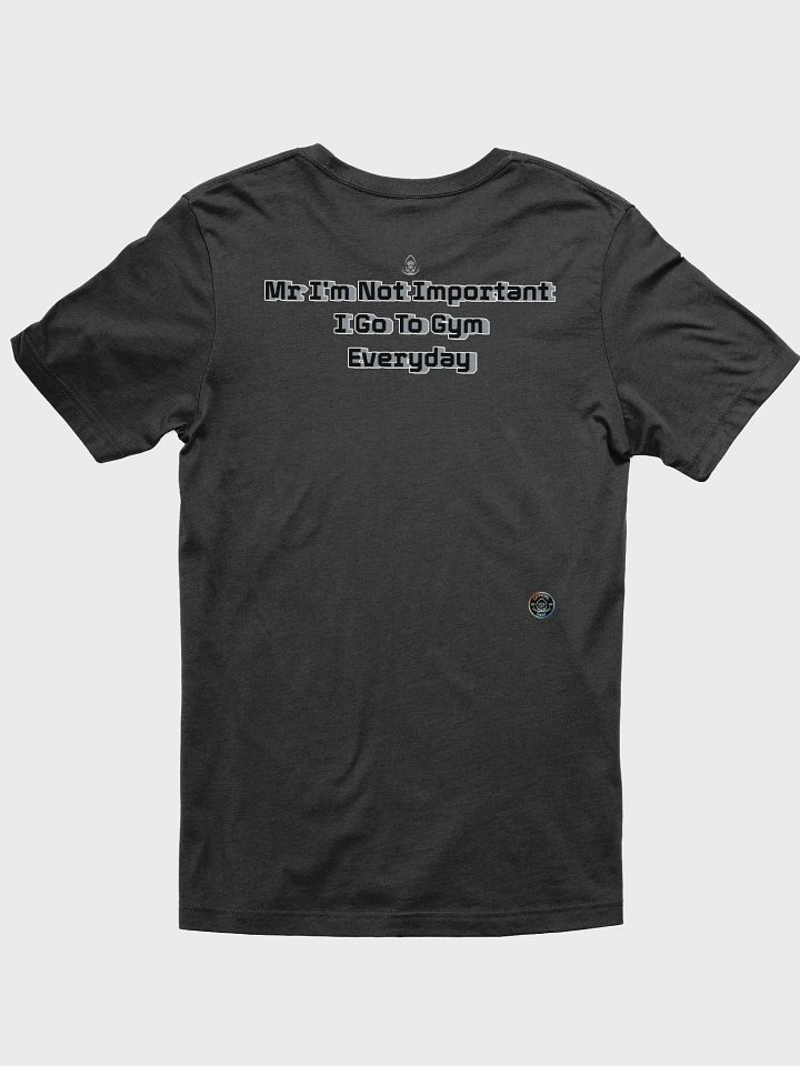 I go to the Gym Everyday - Supersoft T-Shirt - Mr I'm Not Important product image (2)