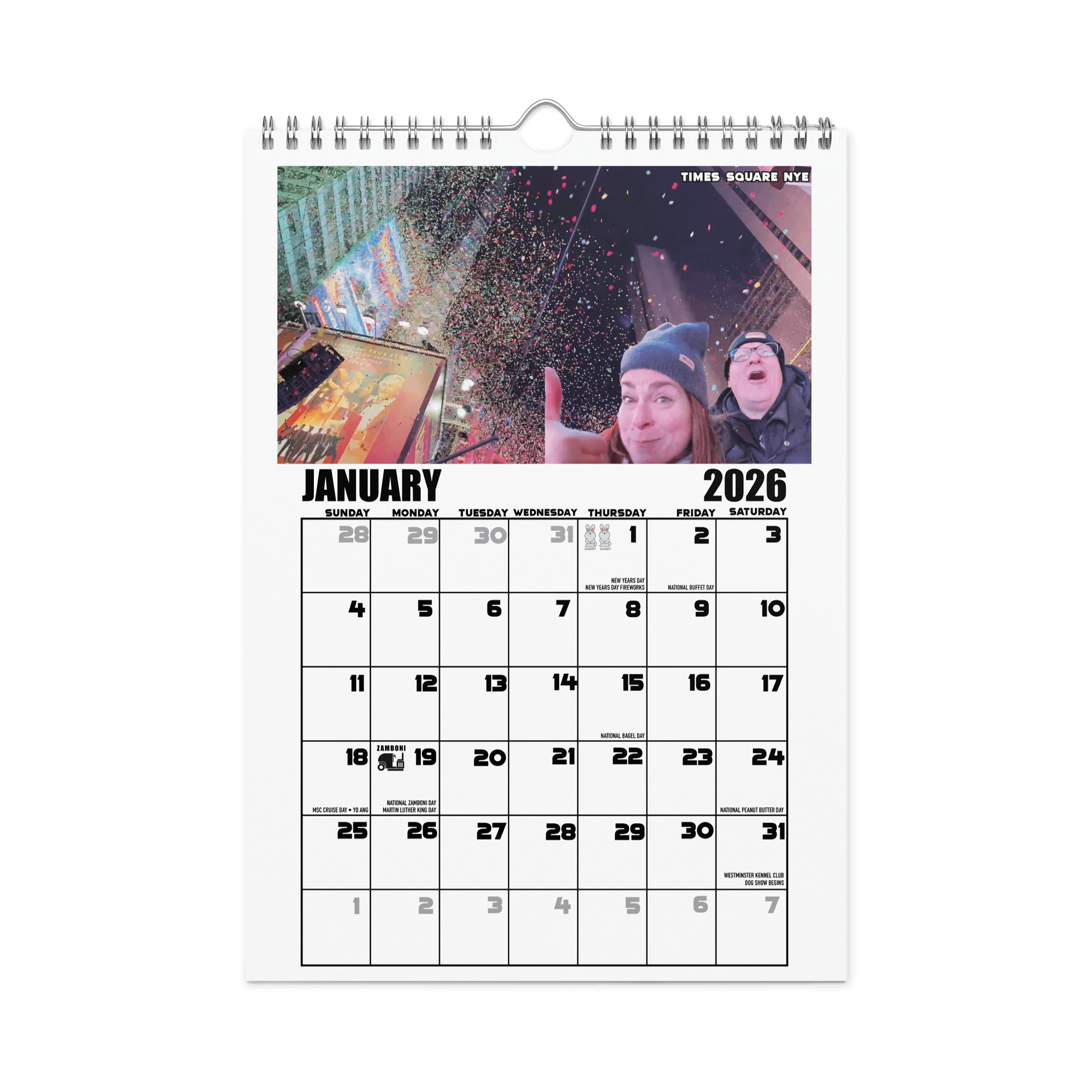 2026 YO Ang Calendar of NYC product image (3)
