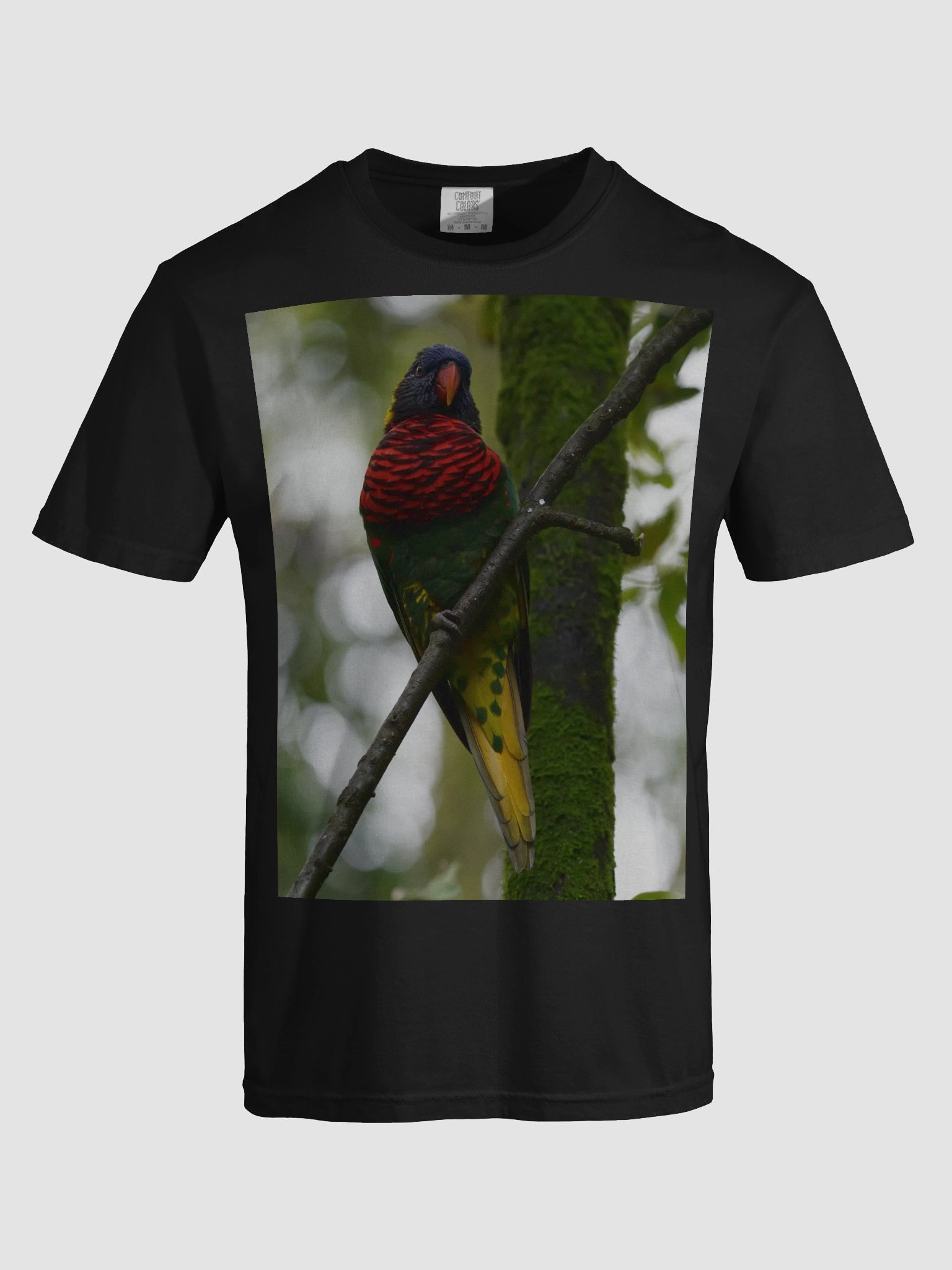 Vibrant Bird Print Tee product image (5)