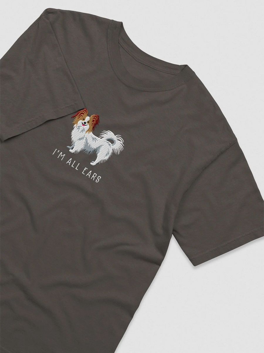 I'm All Ears T-Shirt(Embroidered) of a Papillon product image (6)