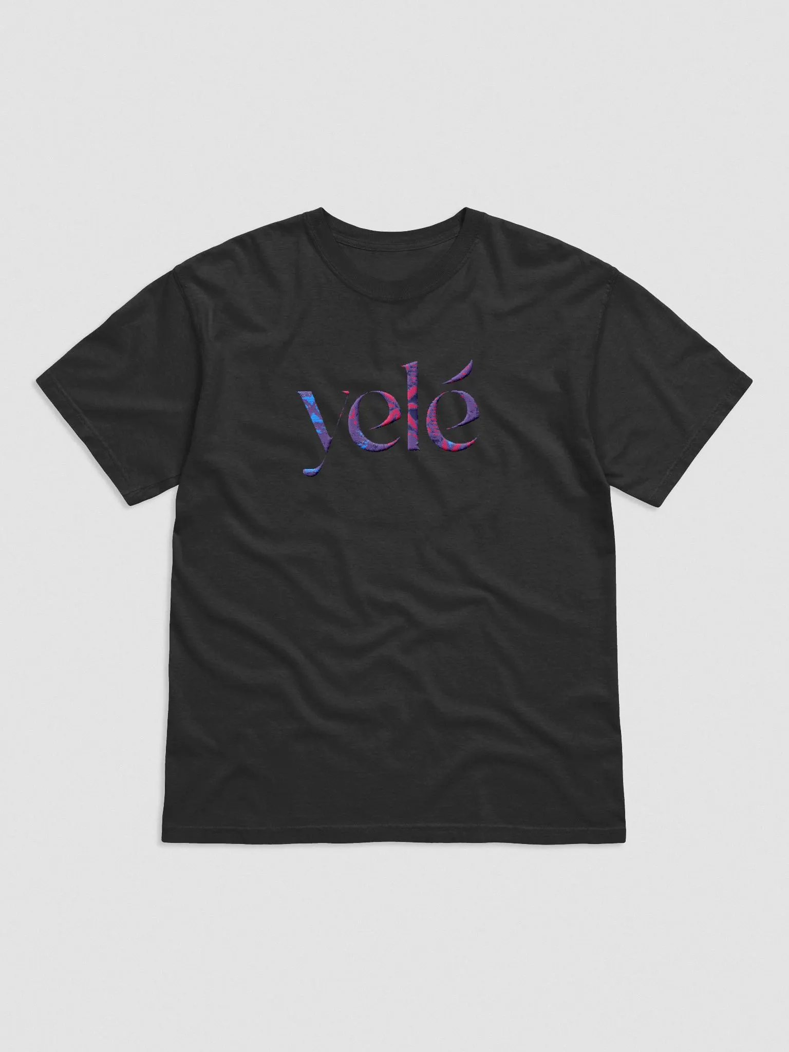 Yelé Beauty Print Embroidered Logo Ethereal VOID Unisex Tee product image (1)