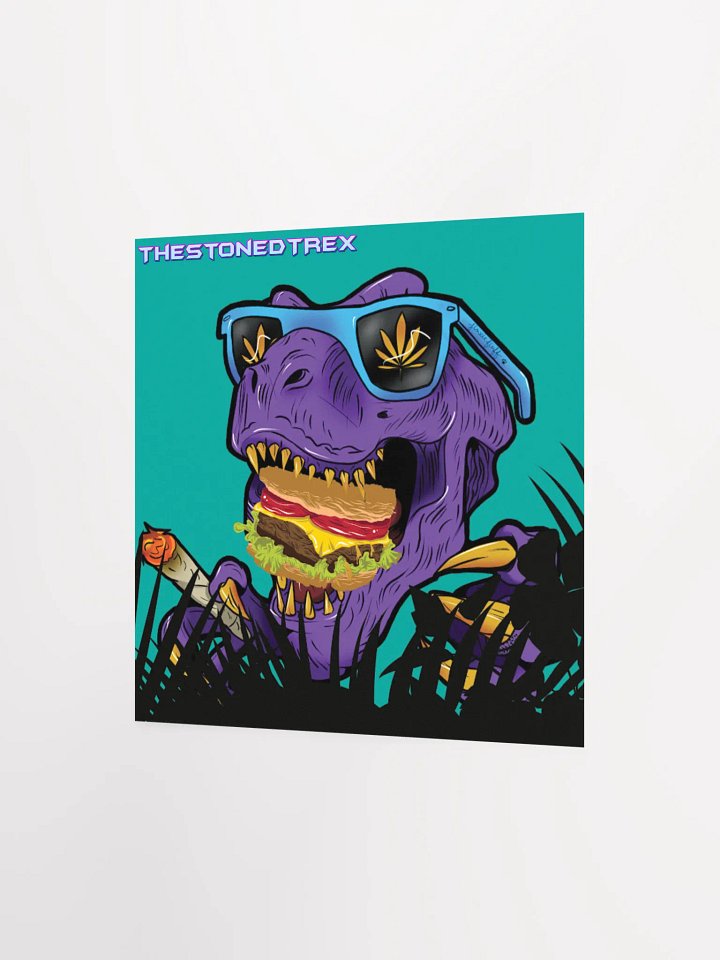 Stoned T-Rex Chill Out Poster product image (7)