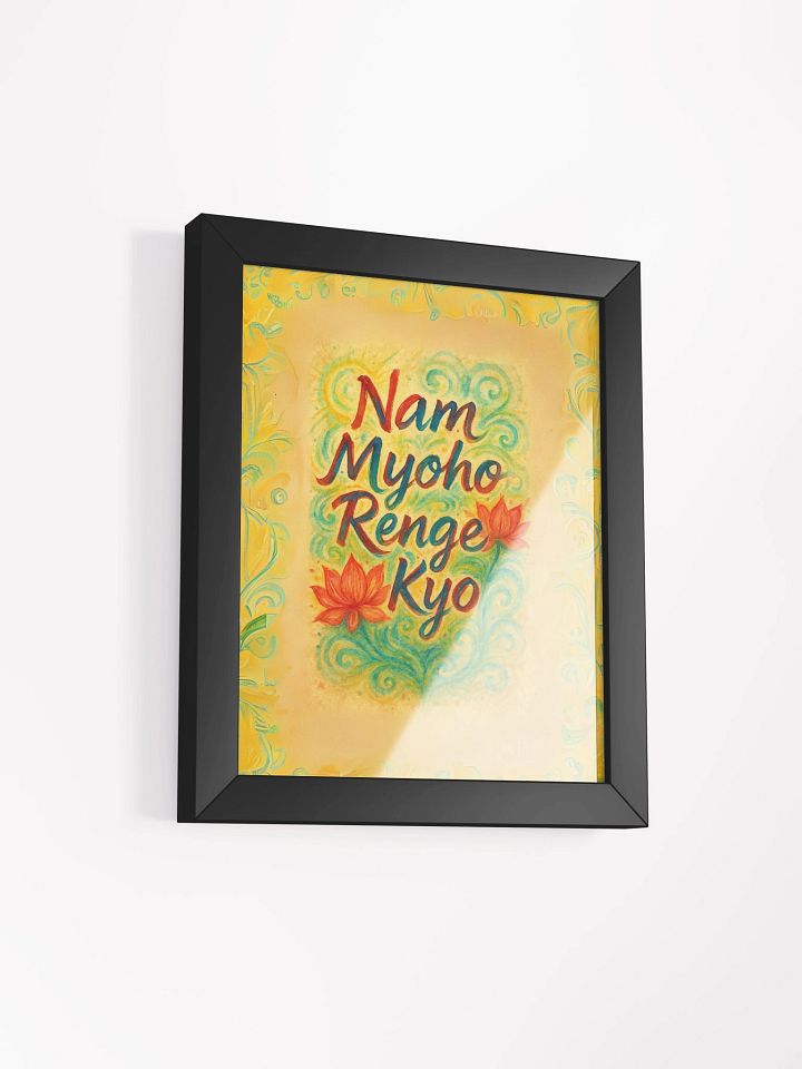 Vibrant Nichiren Buddhism Wall Art for Home or Altar product image (29)