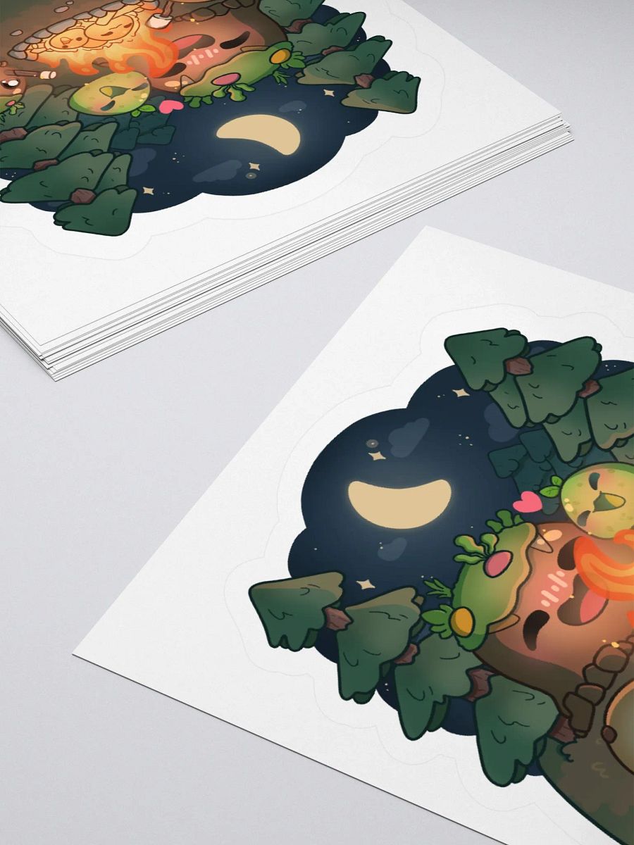 Campfire Slime Kiss-Cut Sticker product image (10)