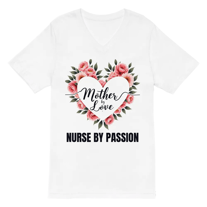 Mother by Love Nurse by Passion V-Neck Tee product image (2)