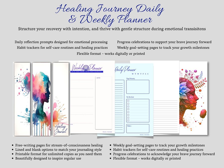 Self-Guided Healing Workbook Kit 2025 product image (3)