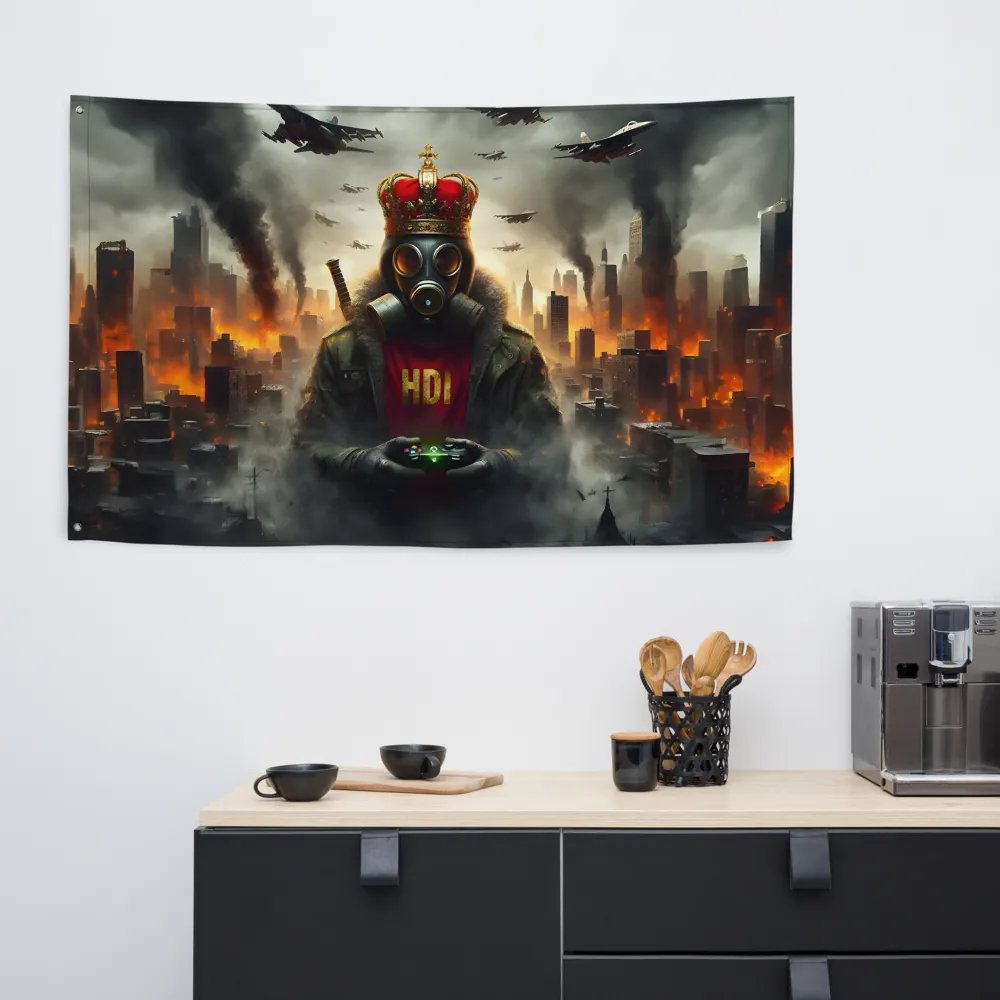 HDI Burning City Flag product image (6)