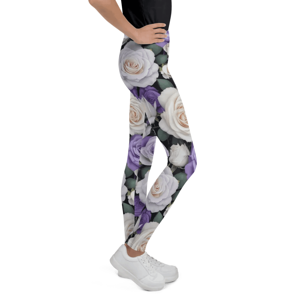Vibrant Rose Youth Leggings product image (6)