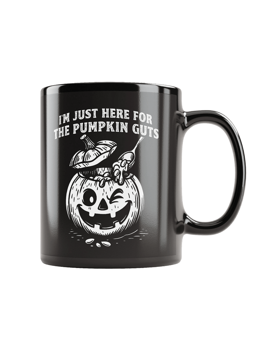 Funny Halloween Pumpkin Guts Dad Joke – Coffee Mug product image (2)