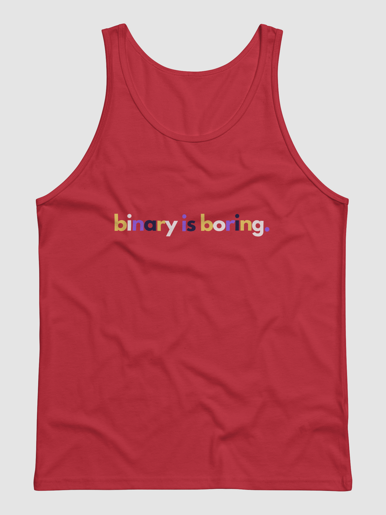 Binary Is Boring Tank product image (4)