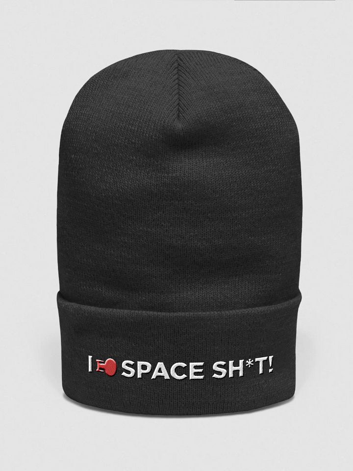 I LOVE SPACE SH*T BEANIE - FRONTIER product image (1)