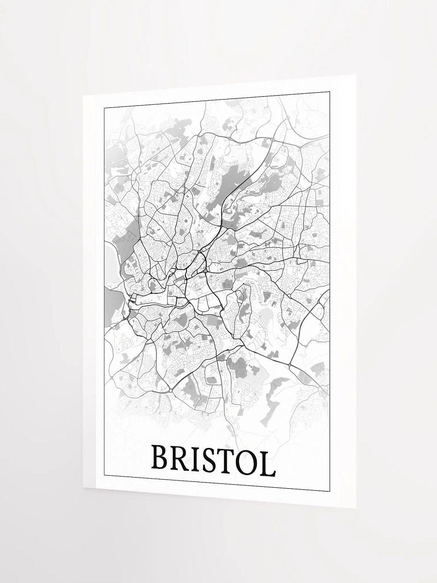 Bristol, England, city map print product image (9)