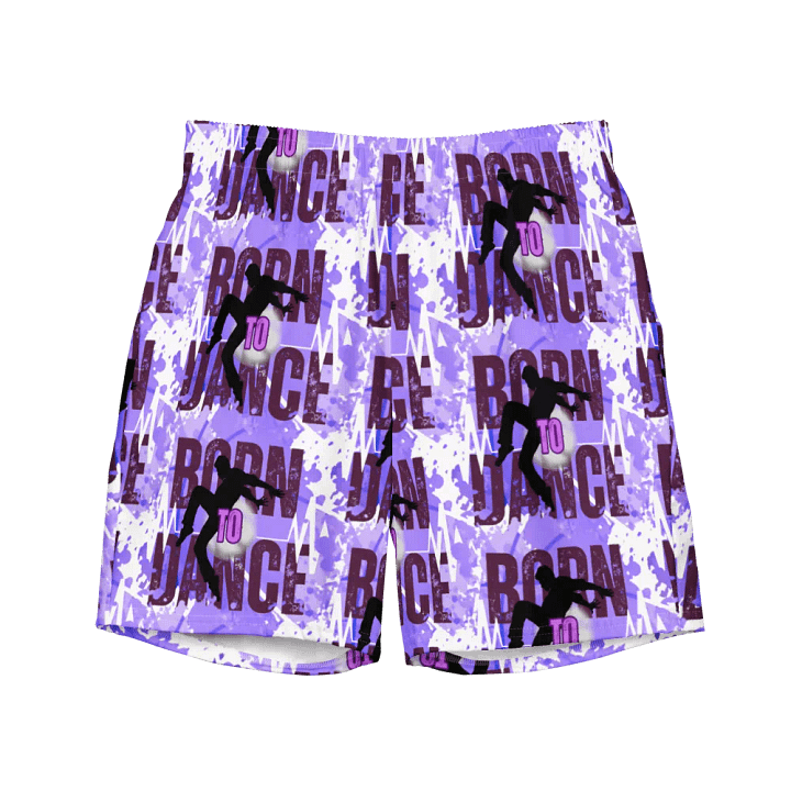 Born to Dance His Silhouette All-Over Swim Trunks product image (2)