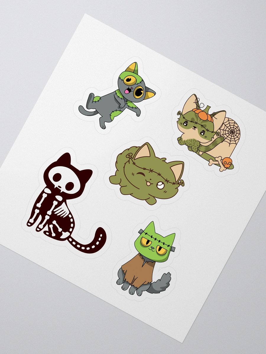 The Dawnbreaker's Zombie Cat Stickers product image (2)