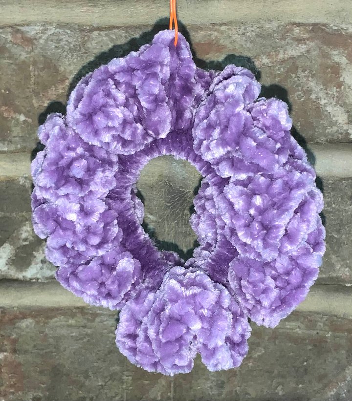 Grey Orchid Velvet Scrunchies product image (1)