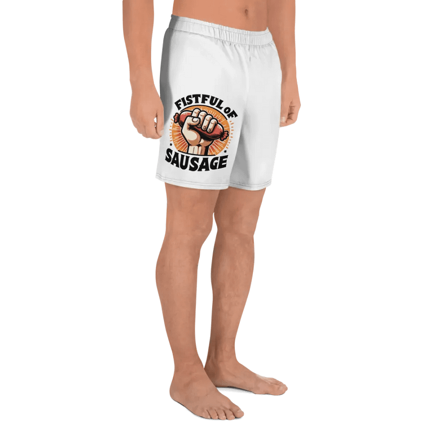 Fistfull of Sausage Athletic Shorts product image (3)