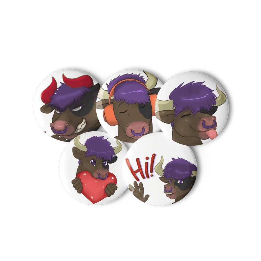 "Bull SFW Series 1" Pins product image (6)