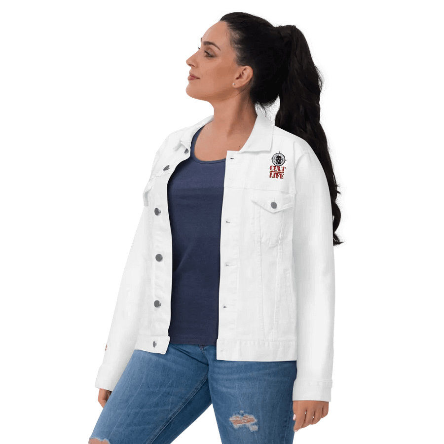 CULT LIFE ENEMY DENIM WHITE product image (9)