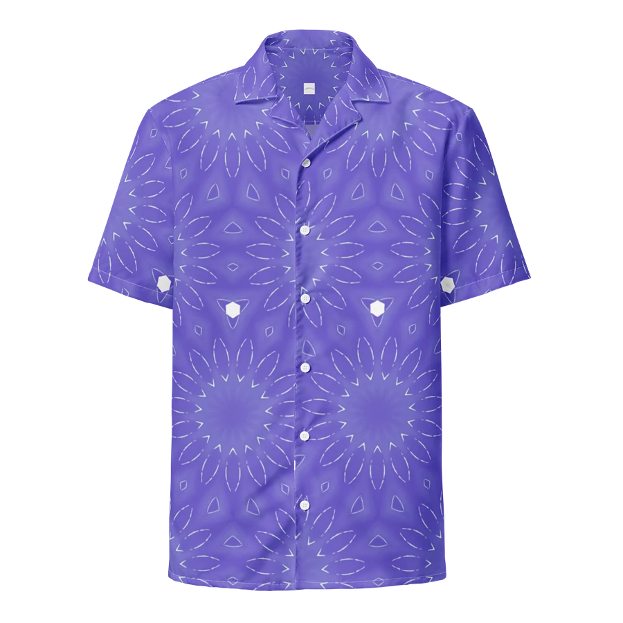 Hawaiin Style Shirt, Button Up, Unisex, Floral Burst product image (1)