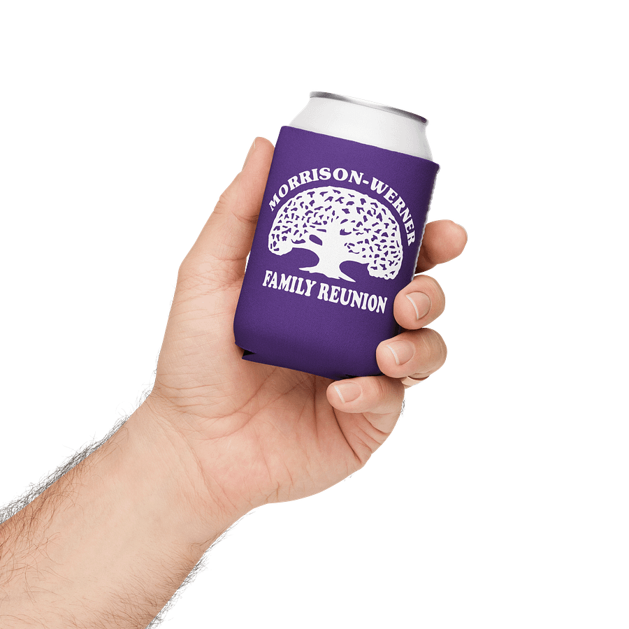 "Morrison-Werner Family Tree" Can Coozie (Purple) product image (3)