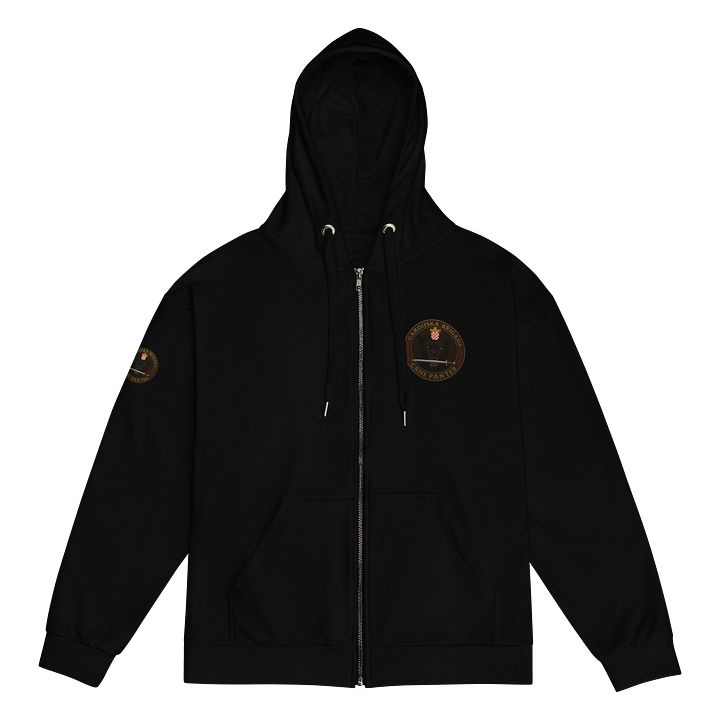 Black Panther Patriot Emblem Zip Hoodie product image (1)