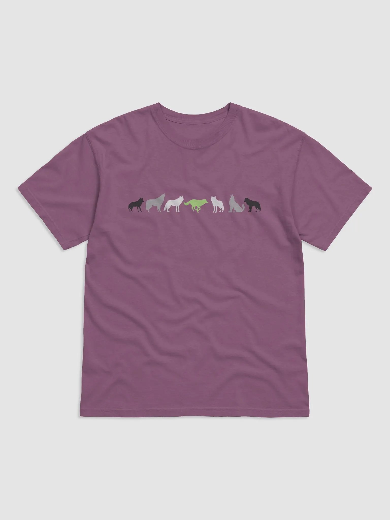 Agender Pride Wolves Men's T-Shirt product image (2)