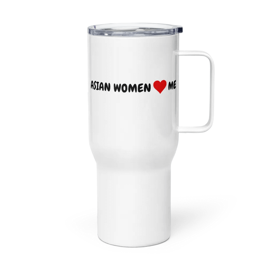 I <3 ASIAN WOMEN Travel Mug product image (3)