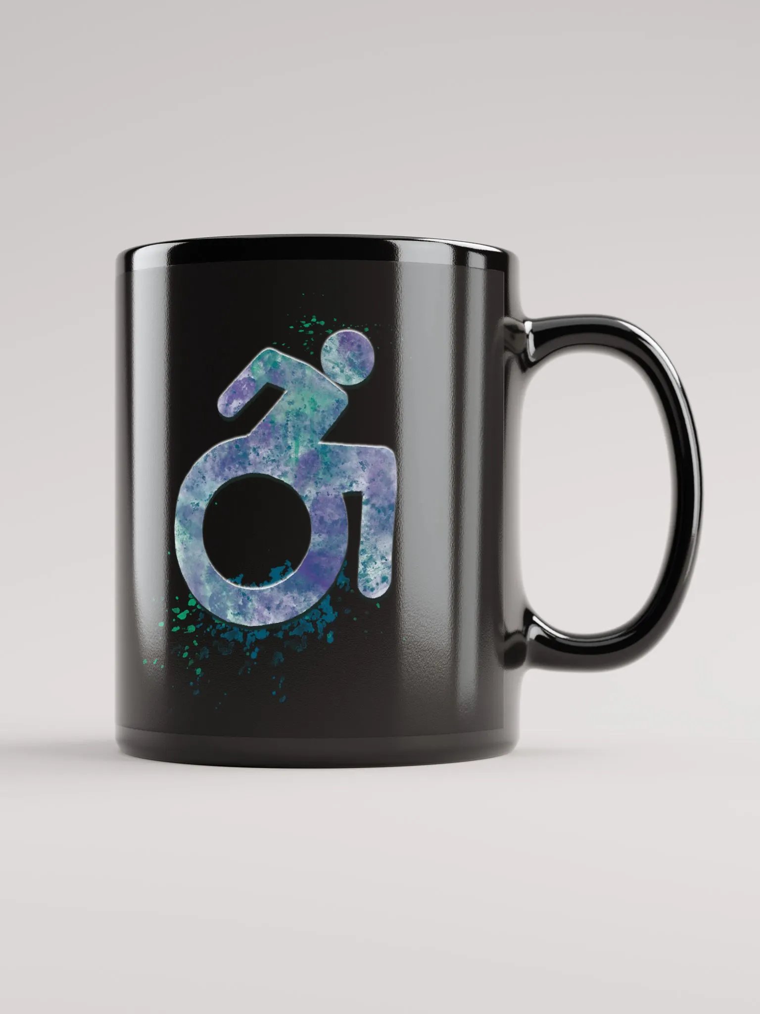 Wheelie, Blue Splash Mug product image (1)