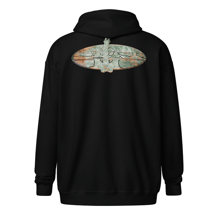 Rust Anchor PNW ATB Zip Hoodie product image (1)