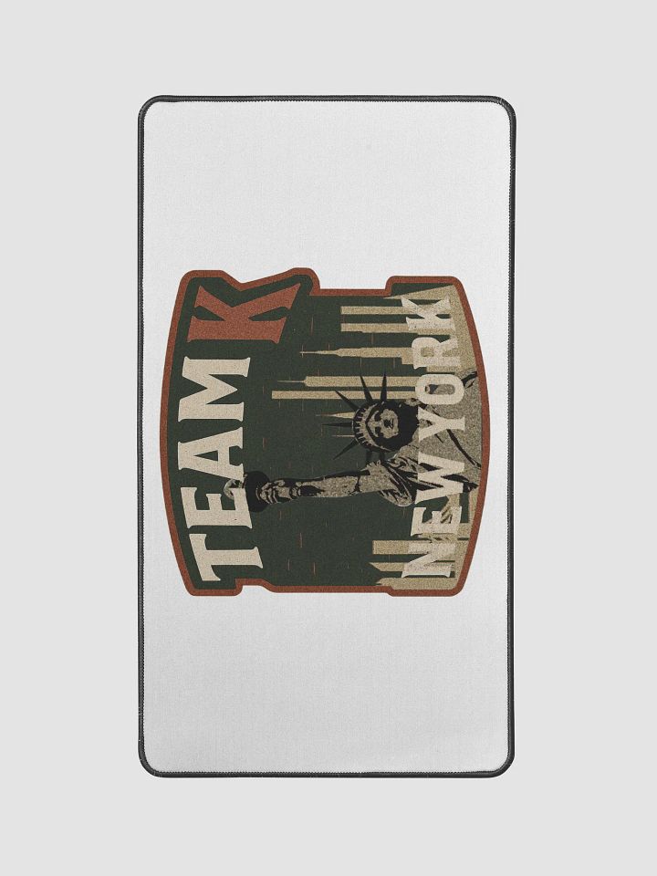 Team K New York Desk Mat 12" x 22" product image (1)