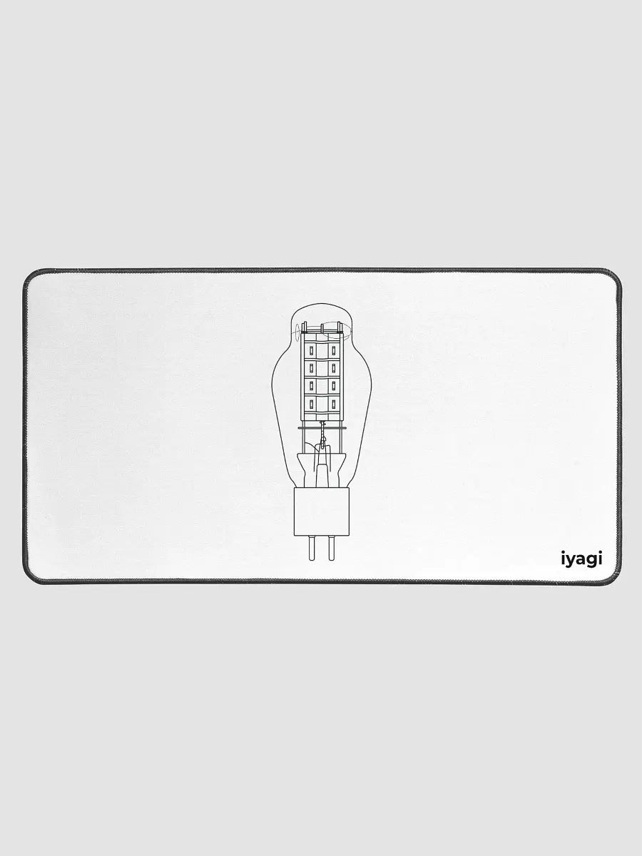 iyagi 300B Tube Desk Mat (white) product image (1)