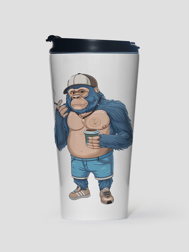 Blue Gorilla Stainless Steel Travel Mug product image (1)