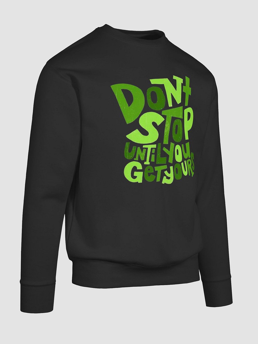 Dynamic Motto Green Sweatshirt product image (10)