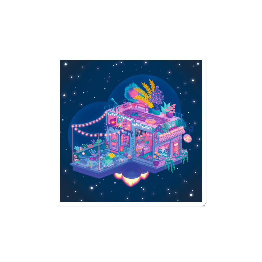 Galaxy Garden Cafe - Magnet product image (2)