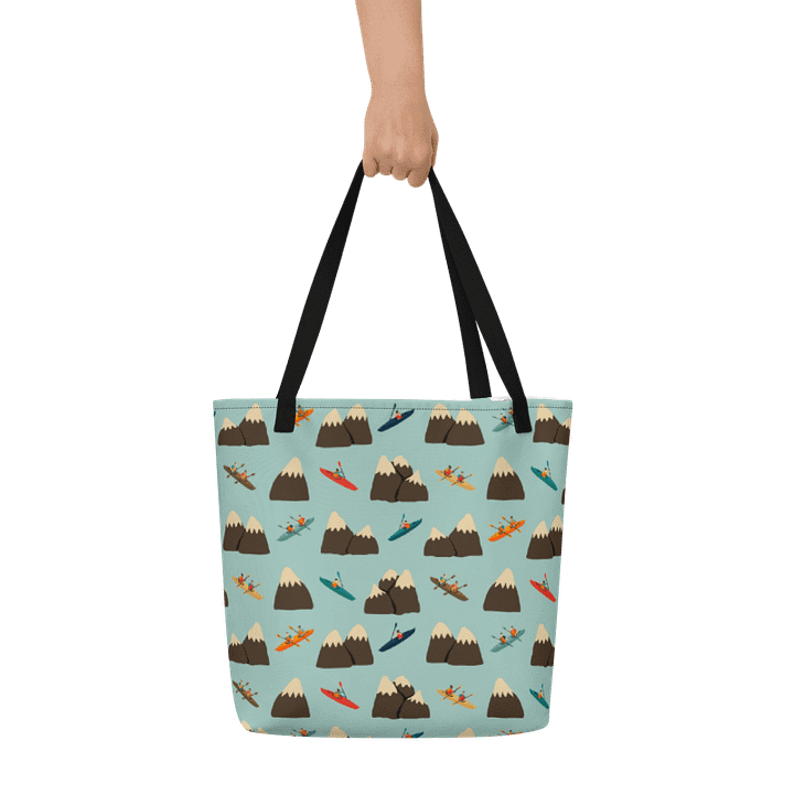 Paddling Peaks - Tote Bag product image (1)