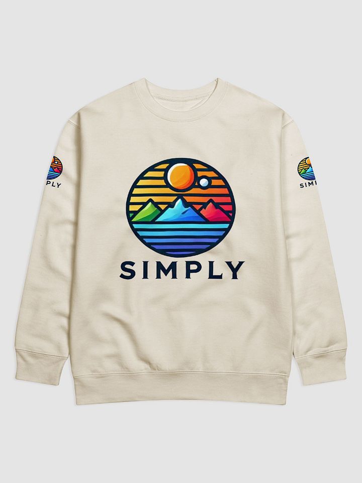 Simply Mountain Landscape Sweatshirt product image (10)