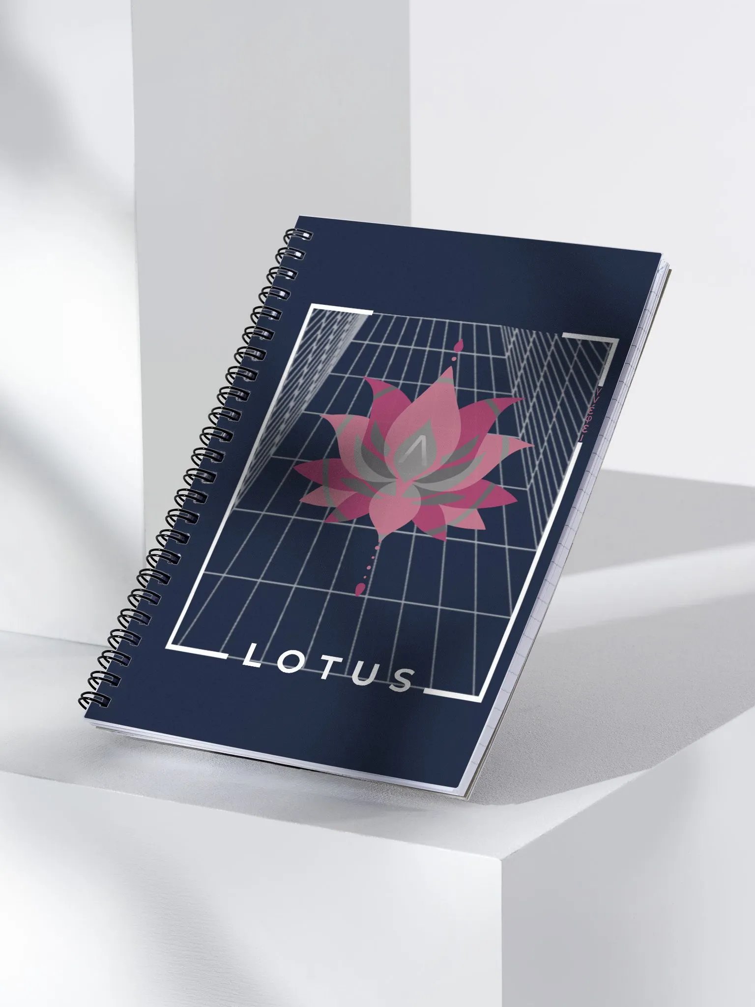 Lotus Vaporwave Notebook product image (3)