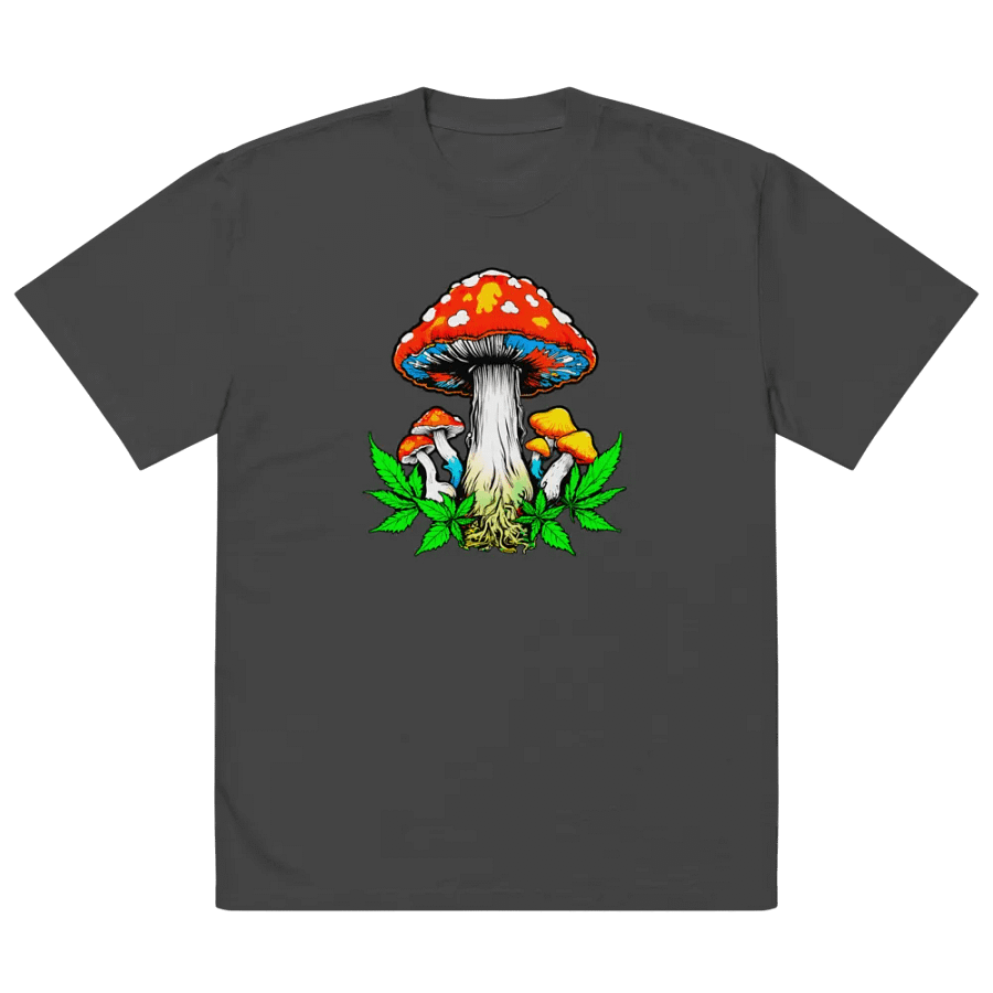 [Groovy Shrooms 2] Oversized T-Shirt product image (3)