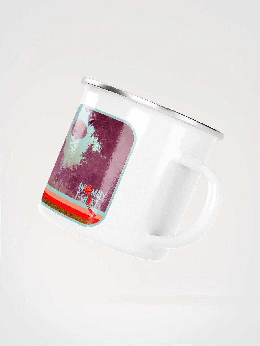 Vintage UFO Beam Enamel Mug product image (4)