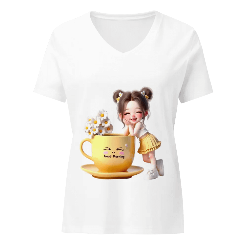 Bella+Canvas Women's Relaxed V-Neck T-Shirt product image (1)