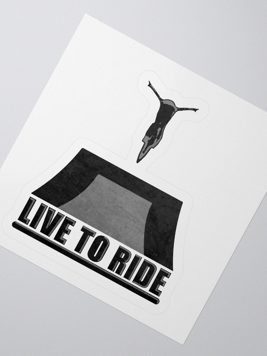 Live to ride Stickers product image (6)