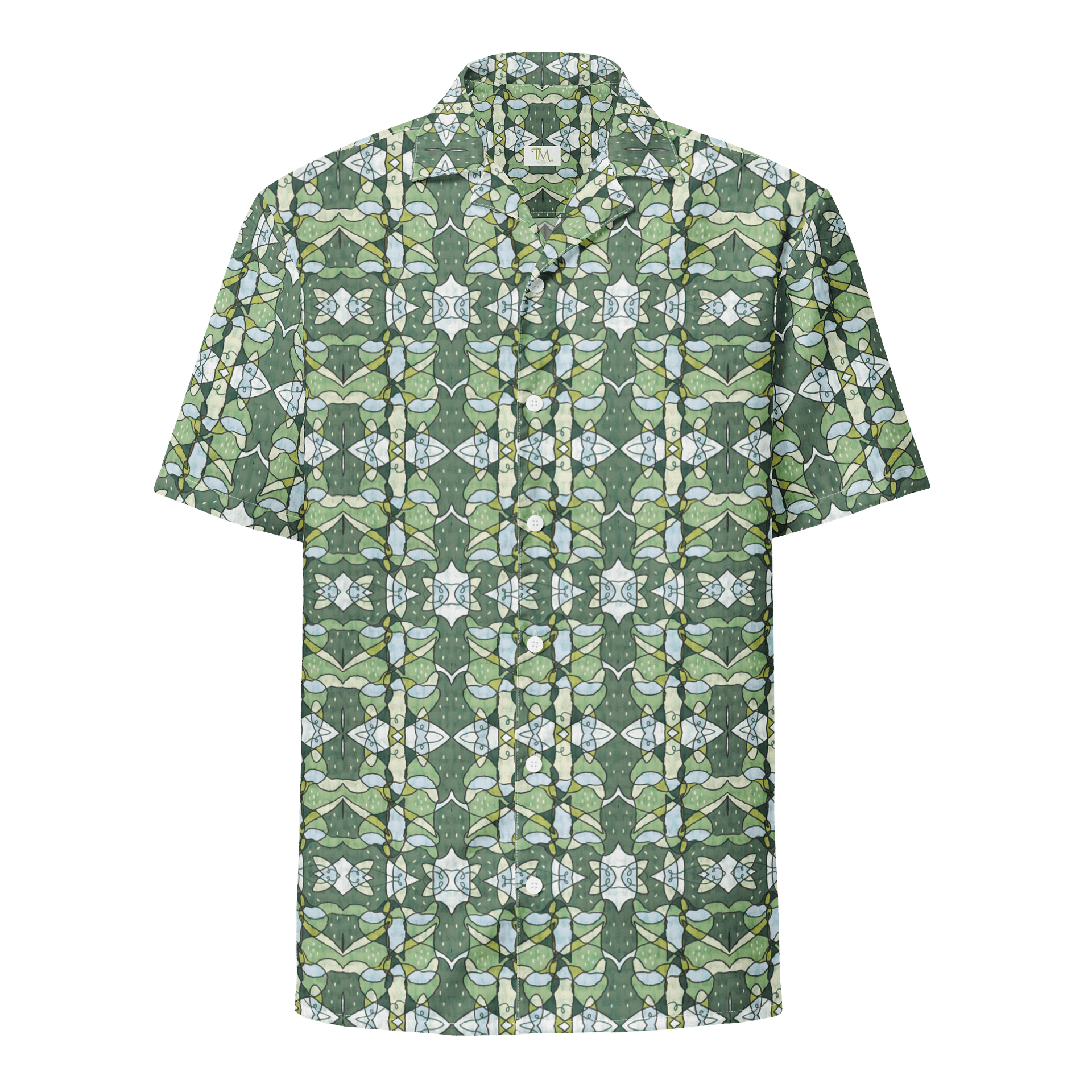 Cucumber Lineage – Featherlight Hawaiian Shirt product image (1)
