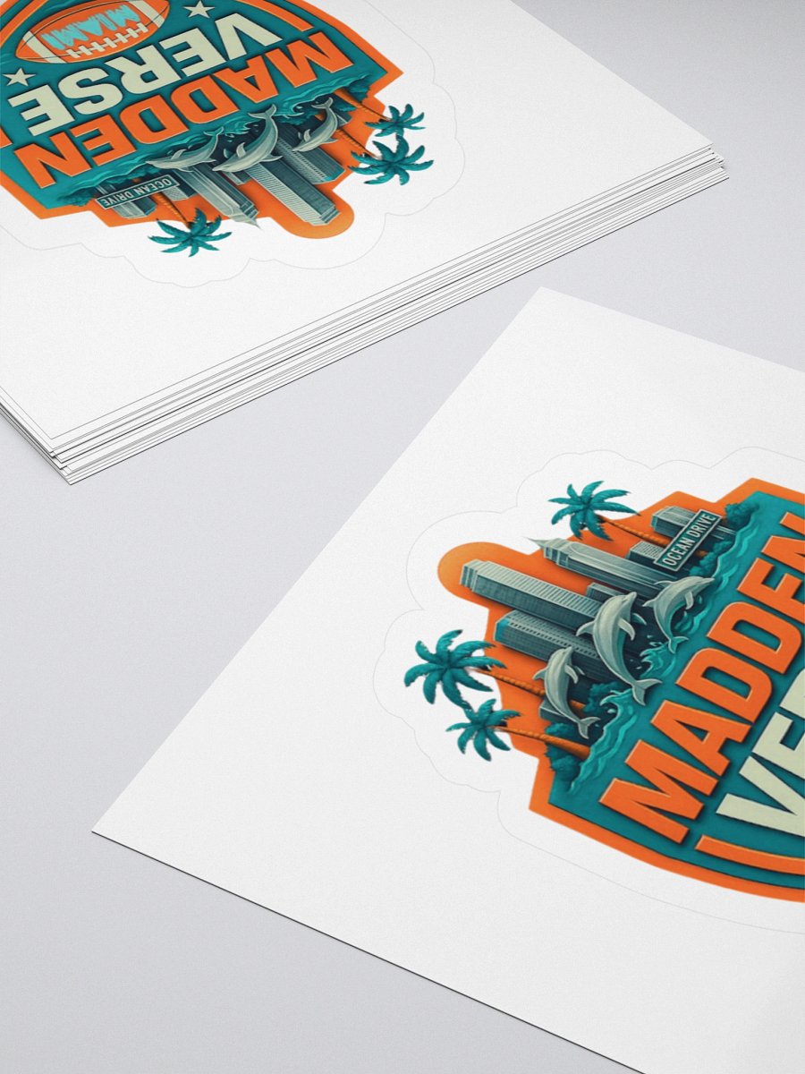 OCEAN DRIVE SKYLINE MADDEN VERSE STICKER product image (4)